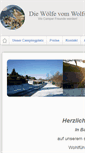 Mobile Screenshot of campingwoelfe-harz.de